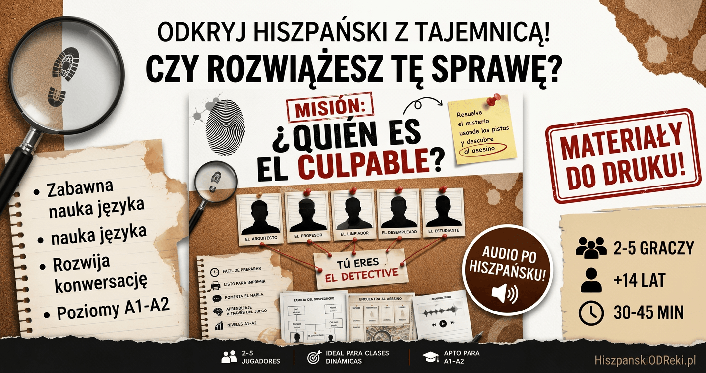 Gra detektywistyczna po hiszpańsku