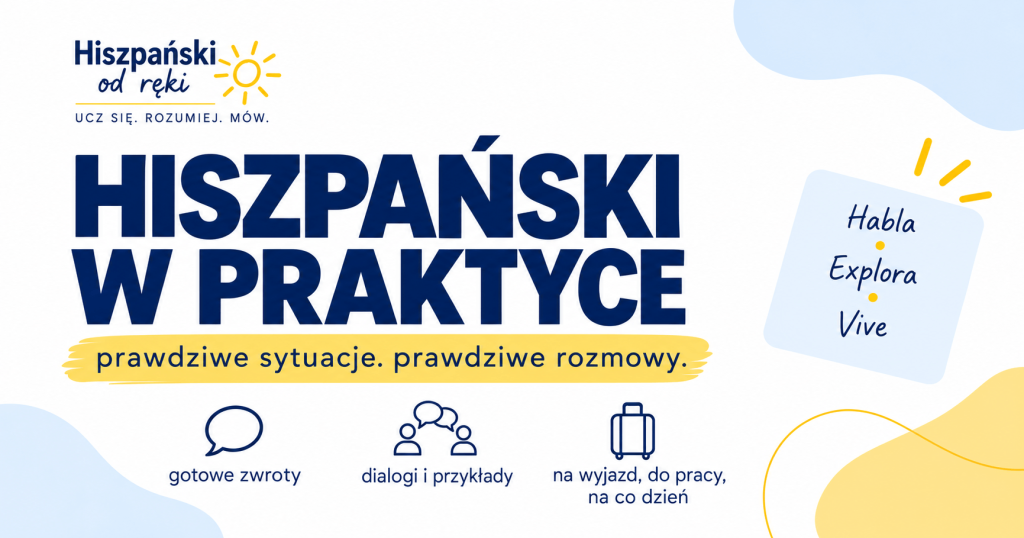 Grafika kategorii Hiszpański w praktyce – dialogi, zwroty i codzienne sytuacje